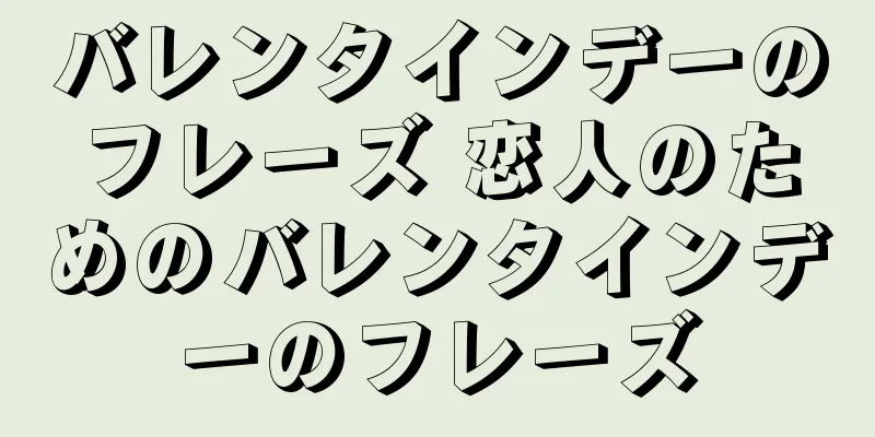 バレンタインデーのフレーズ 恋人のためのバレンタインデーのフレーズ