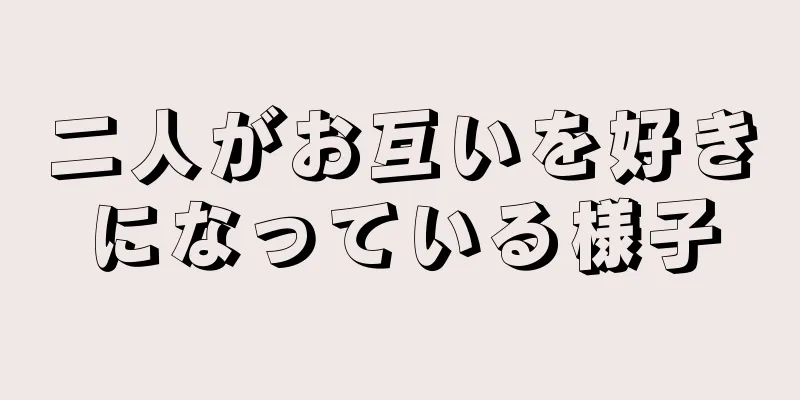 二人がお互いを好きになっている様子