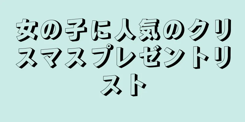 女の子に人気のクリスマスプレゼントリスト