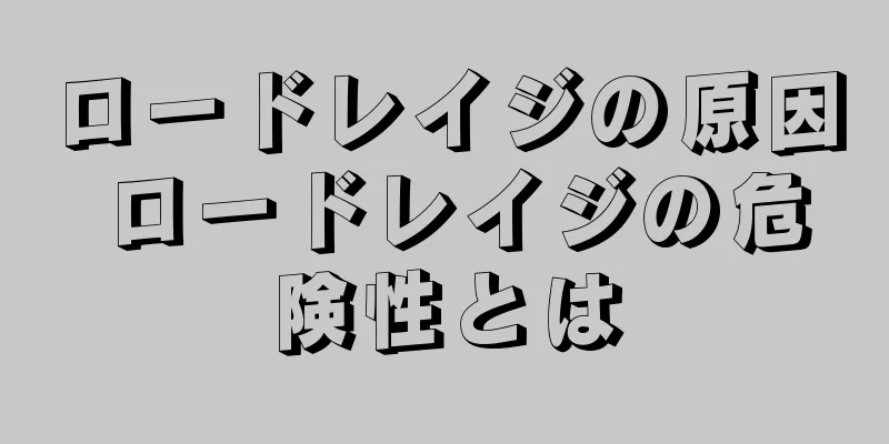 ロードレイジの原因 ロードレイジの危険性とは