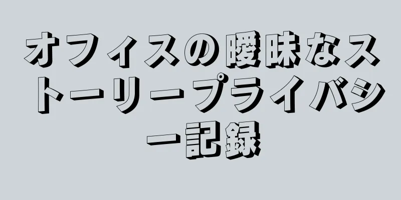 オフィスの曖昧なストーリープライバシー記録