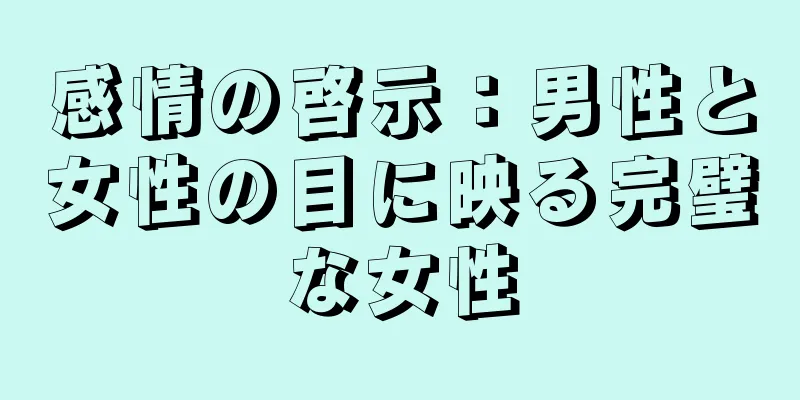 感情の啓示：男性と女性の目に映る完璧な女性