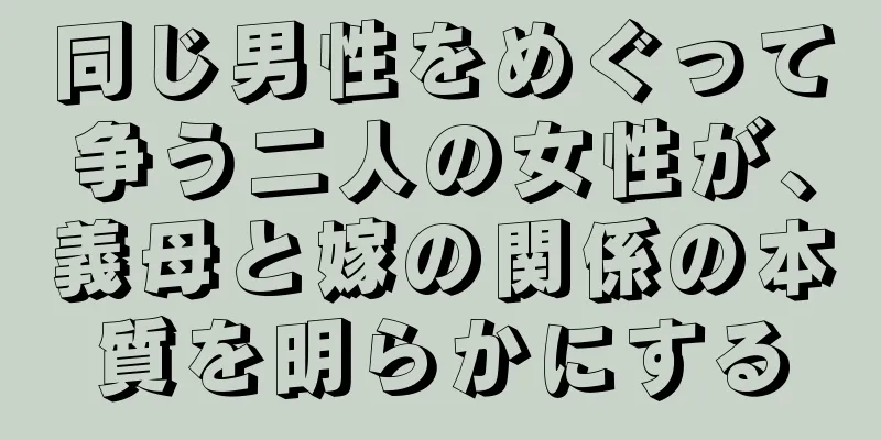 同じ男性をめぐって争う二人の女性が、義母と嫁の関係の本質を明らかにする
